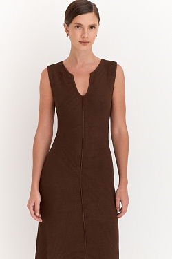 Платье ажурной вязки 