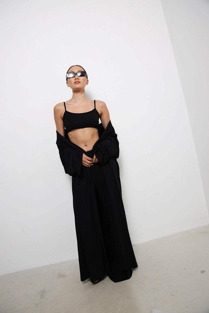 Костюм с кардиганом из вискозы тройка