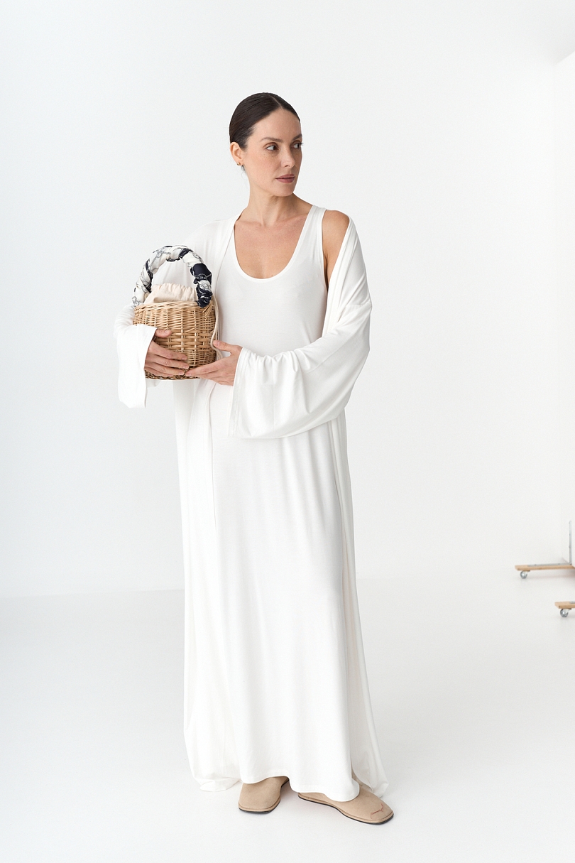 Комплект кардиган и платье-майка