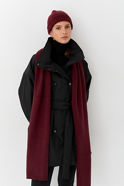 Парка на кнопках двубортная