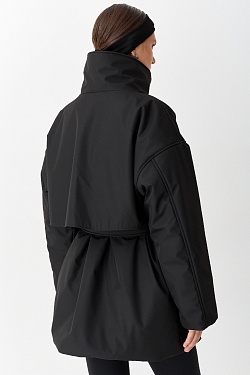 Парка на кнопках двубортная