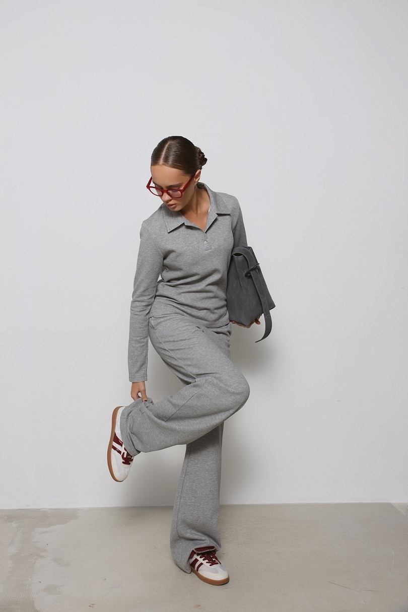 Брюки свободного кроя