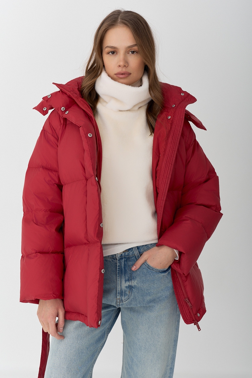 Куртка с наполнителем пуха и пера