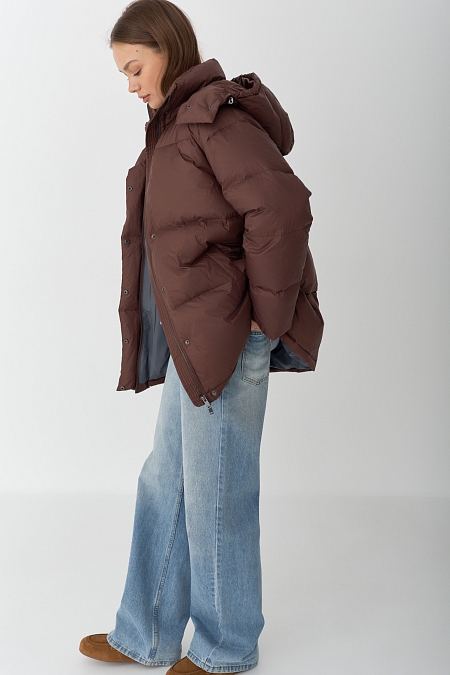 Куртка с наполнителем пуха и пера