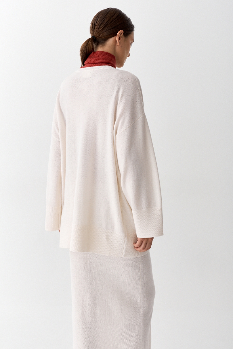 Кардиган из шерсти и кашемира