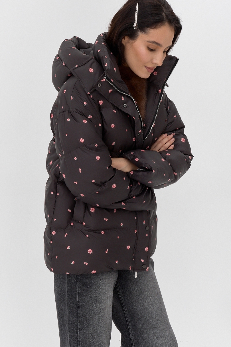 Пуховик Zefyr dark chocolate