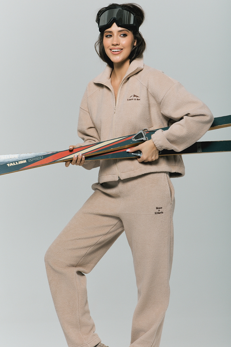 Толстовка из трикотажа teddy Alpine 