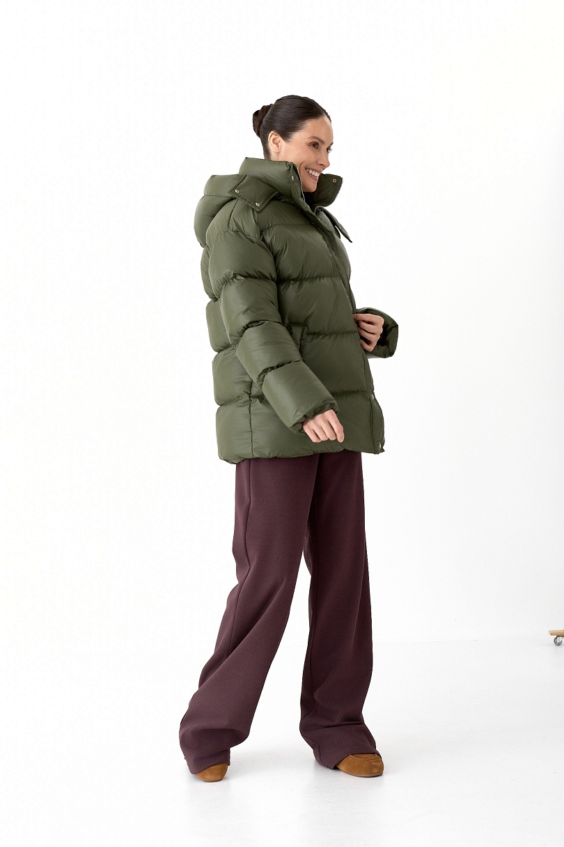 Пуховик с эффектом Puff