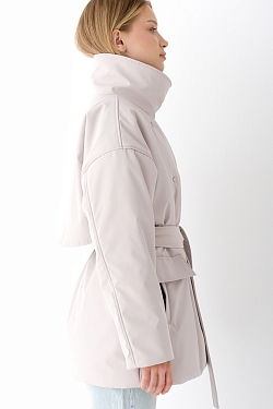 Парка на кнопках двубортная