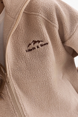 Толстовка из трикотажа teddy Alpine 