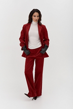 Брюки из вельвета