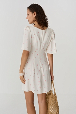 Платье мини fleur