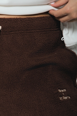 Брюки из трикотажа teddy  Alpine 