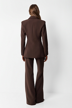 Брюки классические со средней посадкой 