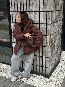 Куртка с наполнителем пуха и пера