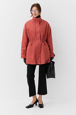 Ветровка из тенсела с хлопком со съемным утеплителем