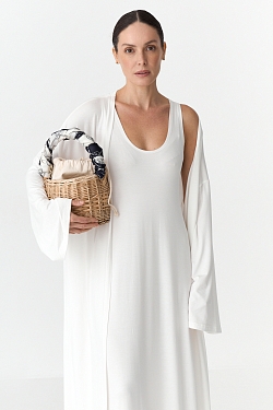 Комплект кардиган и платье-майка