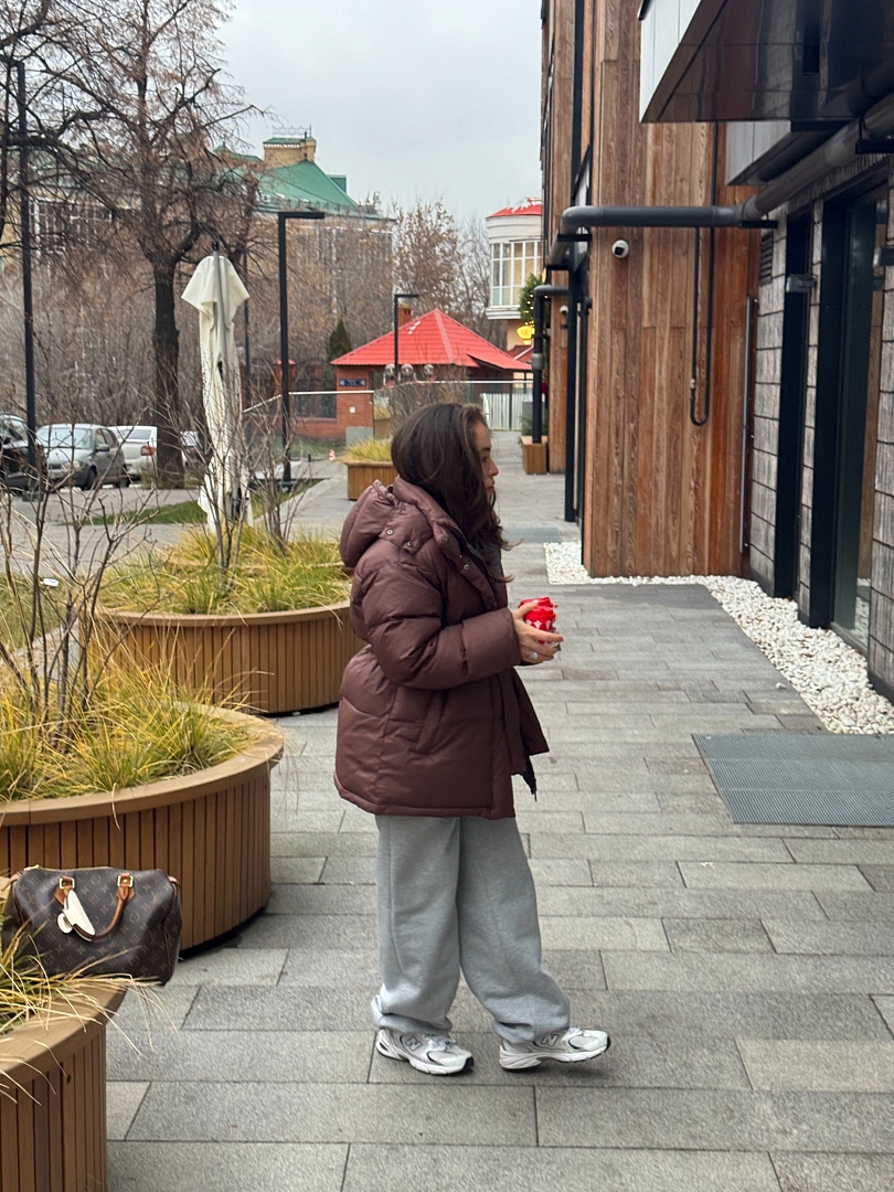 Куртка с наполнителем пуха и пера