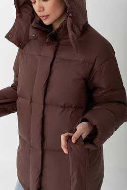 Куртка с наполнителем пуха и пера