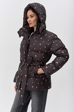 Пуховик Zefyr dark chocolate