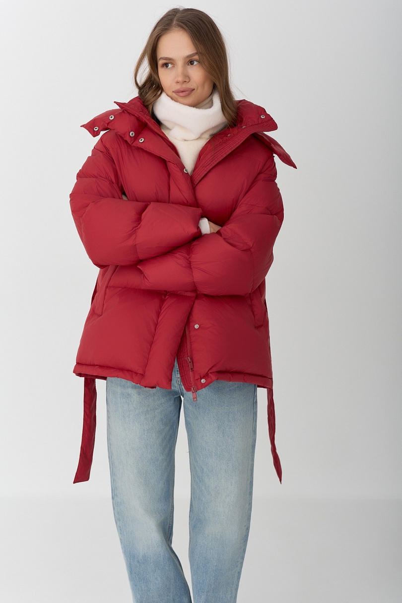 Куртка с наполнителем пуха и пера