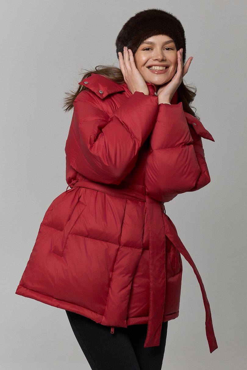 Куртка с наполнителем пуха и пера