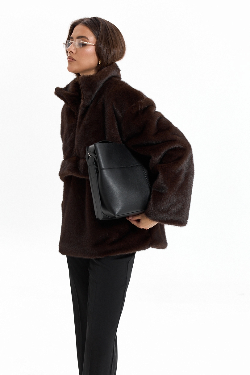 Сумка шоппер из натуральной кожи