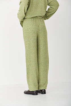 Брюки базовые из смесовой шерсти CL