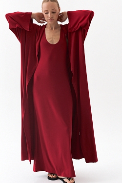 Комплект кардиган и платье-майка