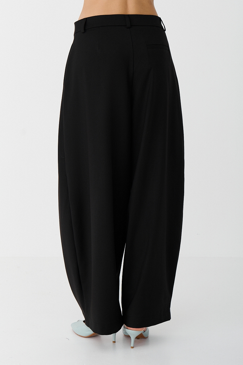 Брюки barrel fit
