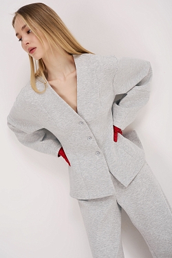 Жакет из трикотажного модала