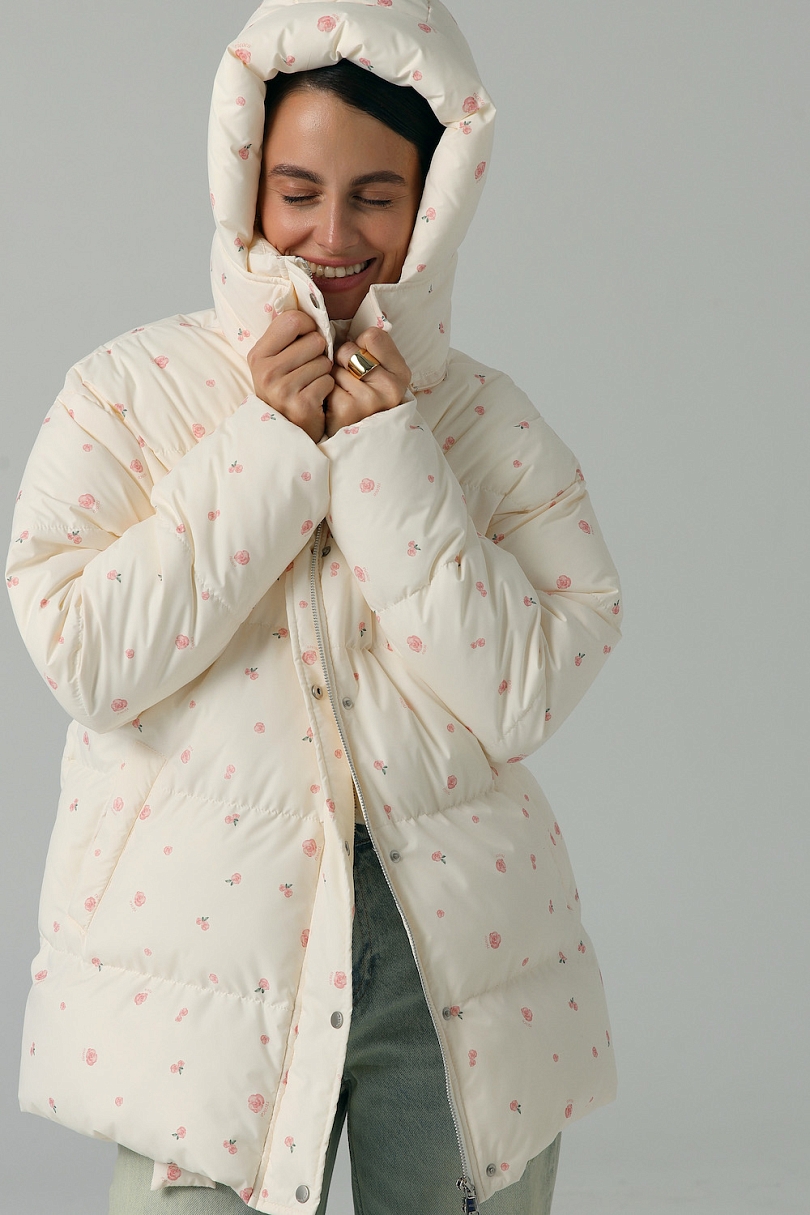 Пуховик Zefyr pink
