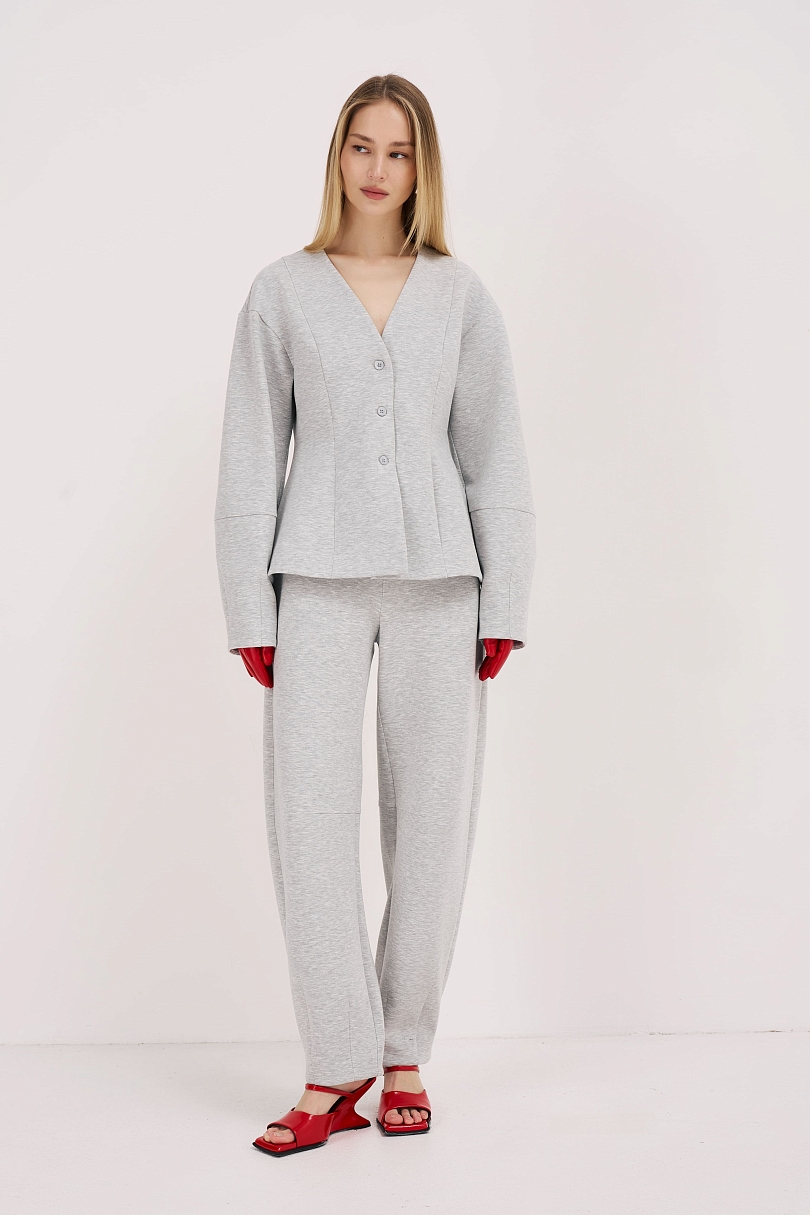 Брюки из трикотажного модала