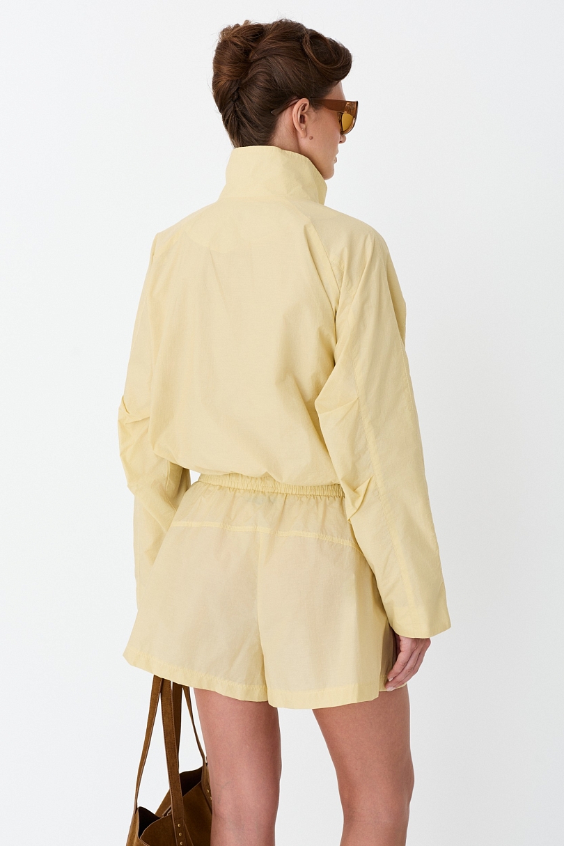 Ветровка из хлопка и нейлона 