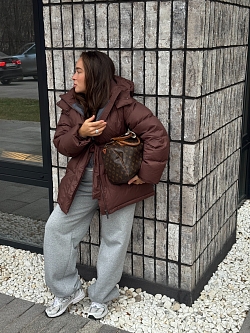 Куртка с наполнителем пуха и пера