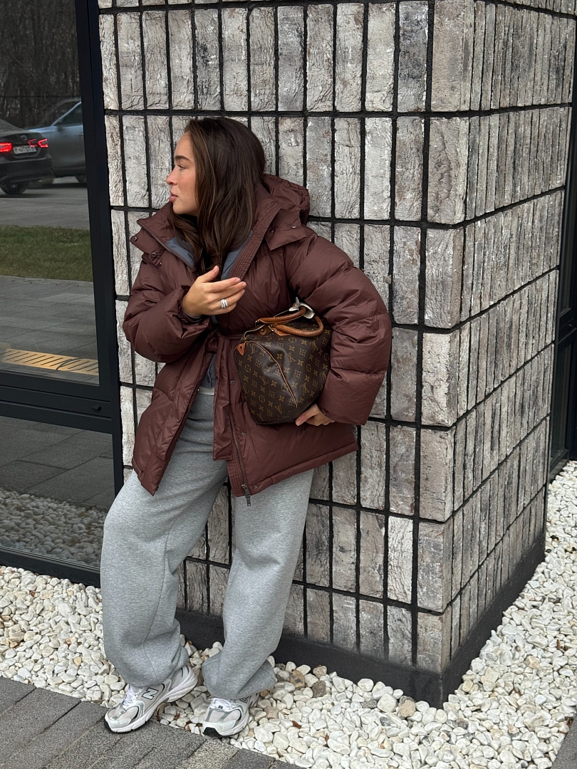 Куртка с наполнителем пуха и пера