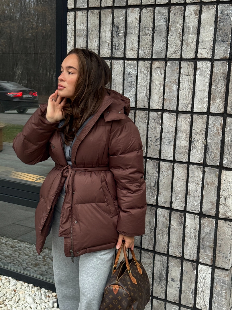 Куртка с наполнителем пуха и пера