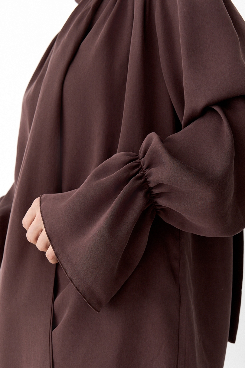 Блуза из 100% лиоцелла с бантом