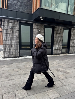 Куртка с наполнителем пуха и пера