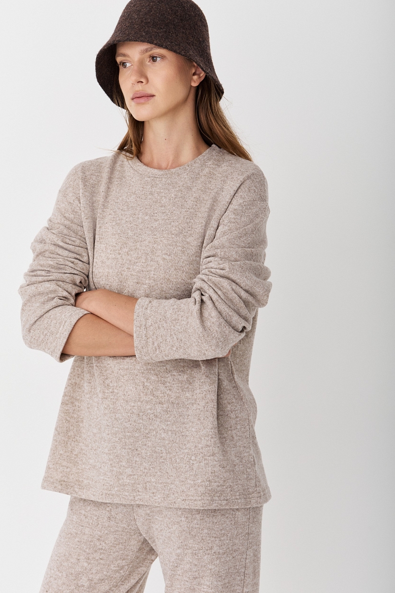 Свитшот из смесовой шерсти CL