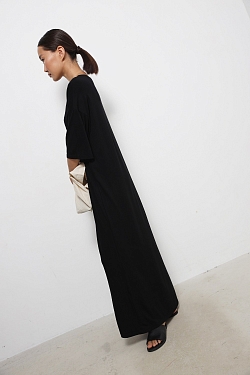 Платье-футболка макси