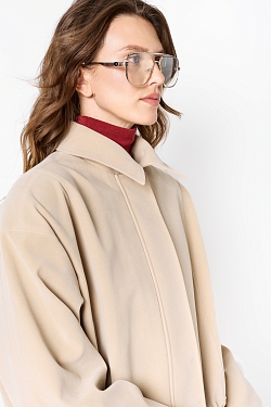 Парка из экозамши на молнии