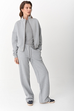 Толстовка на молнии утепленная