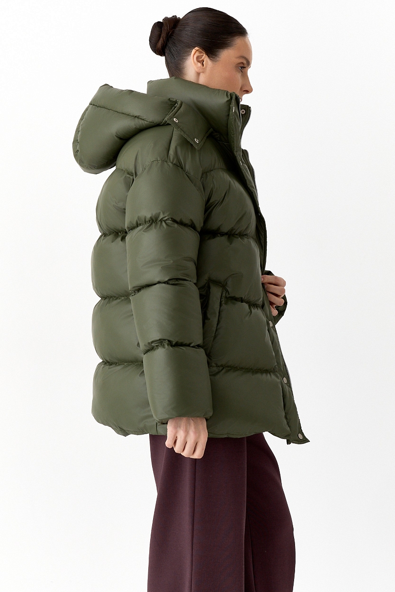 Пуховик с эффектом Puff