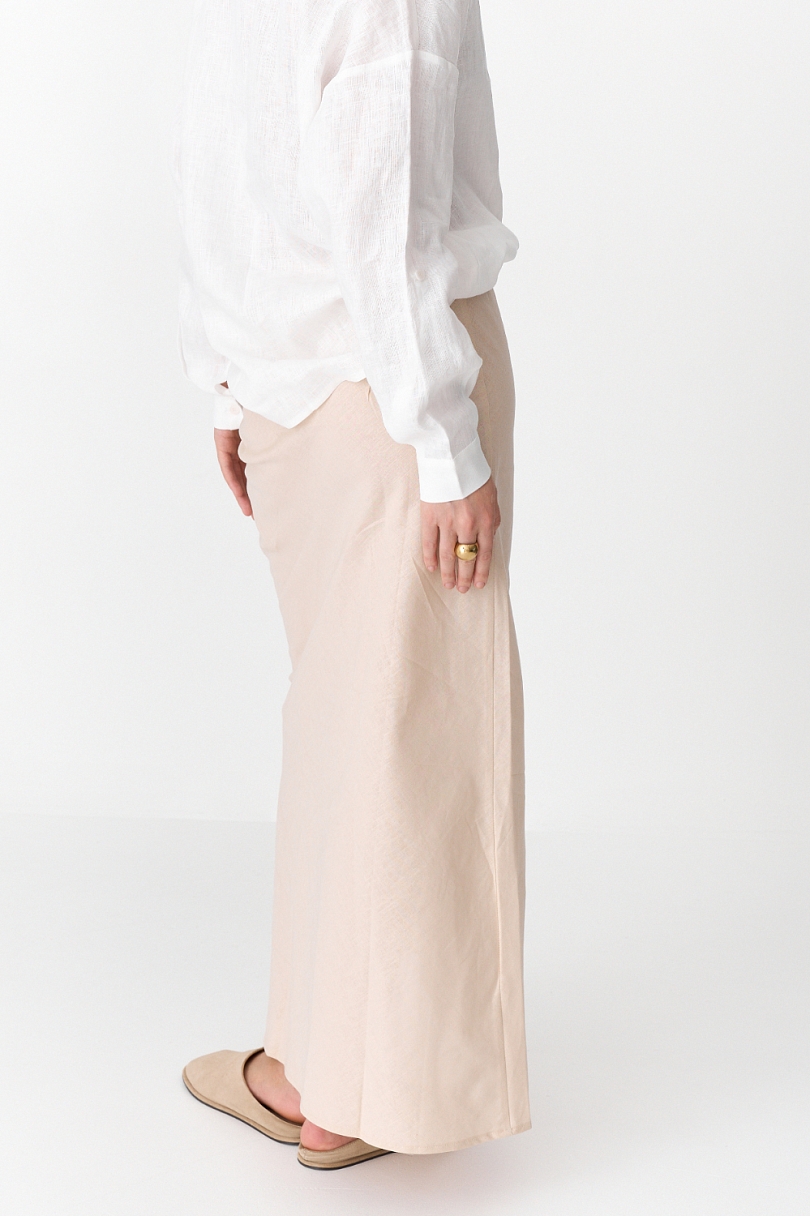 Рубашка изо льна оверсайз 