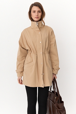 Ветровка из хлопка с пропиткой со съемным утеплителем