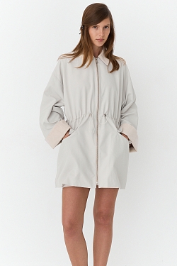 Ветровка с вельветовым воротником