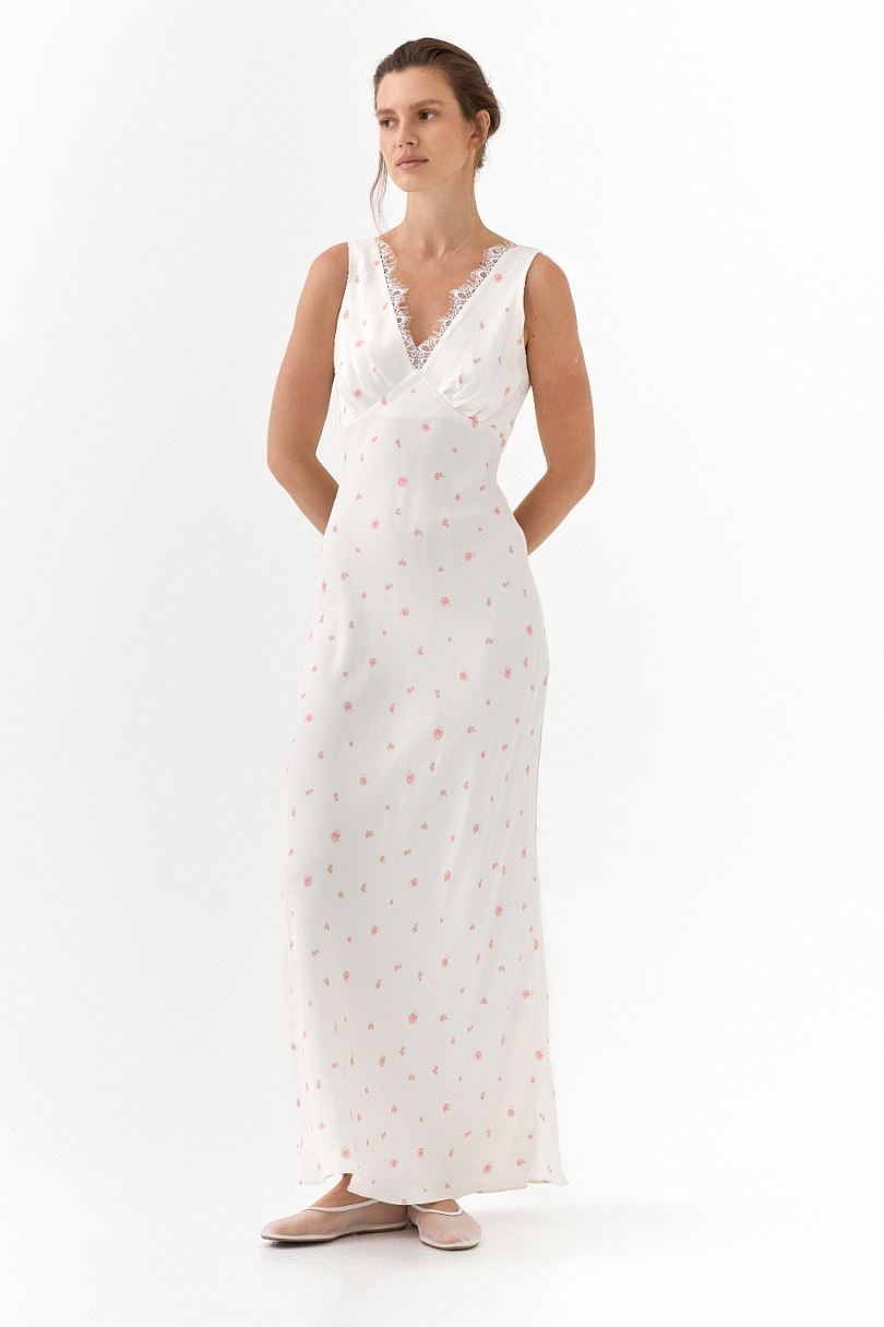 Комбинация из вискозного шелка Fleur