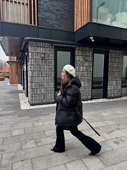 Куртка с наполнителем пуха и пера