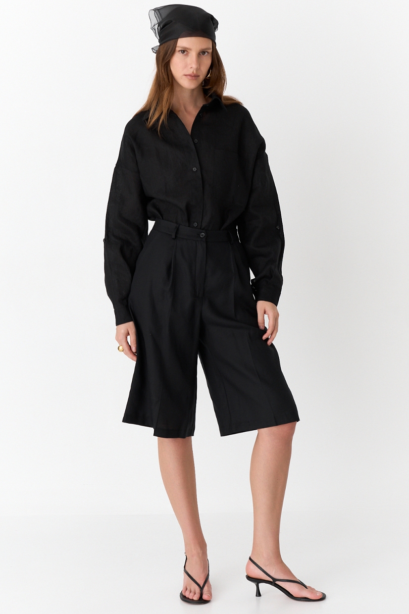 Рубашка изо льна 